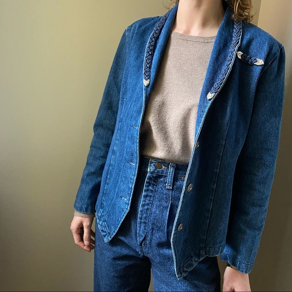 Vintage Simply Barbara Denim Jacket - Size S (EUC) - Picture 4 of 4
